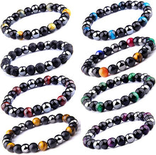Cargar imagen en el visor de la galería, 1 Pc Triple Protection Bracelet or Colorful Hematite Bracelet - Soulful Spirits

