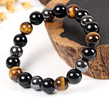 Cargar imagen en el visor de la galería, 1 Pc Triple Protection Bracelet or Colorful Hematite Bracelet - Soulful Spirits
