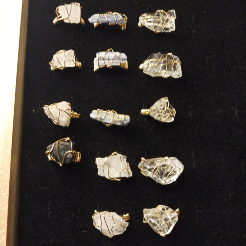 1pc Crystal Stone Rings - Soulful Spirits