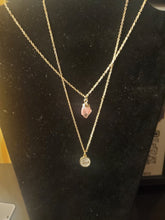 Load image into Gallery viewer, 2pc Stone and Charm Necklace Set - Soulful Spirits
