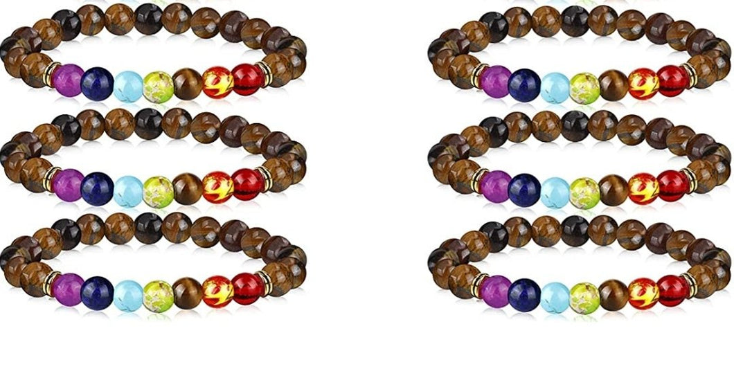 7 Chakra Bracelet - Unisex - Soulful Spirits
