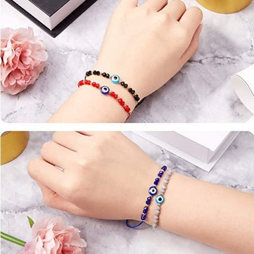 Evil Eye Beaded Bracelet or Anklet - Soulful Spirits