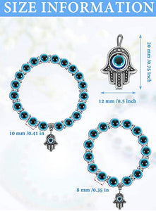 Evil Eye Bracelet, Necklace, or Key Ring - Soulful Spirits
