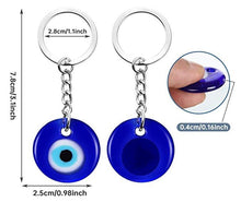Cargar imagen en el visor de la galería, Evil Eye Bracelet, Necklace, or Key Ring - Soulful Spirits
