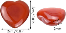Cargar imagen en el visor de la galería, Heart-Shaped Pocket Worry Stone - Soulful Spirits
